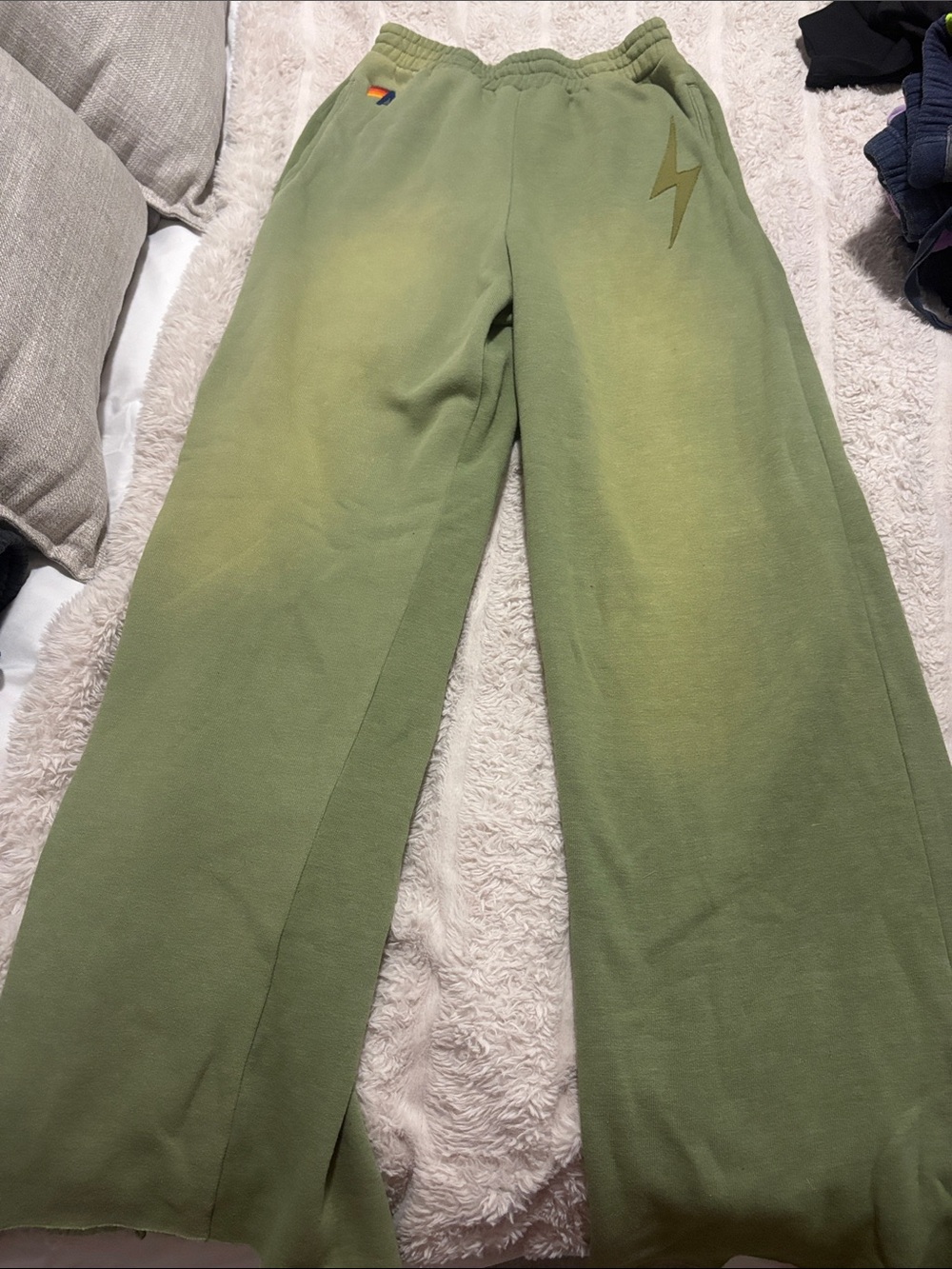 Aviator nation size medium straight leg sweatpants